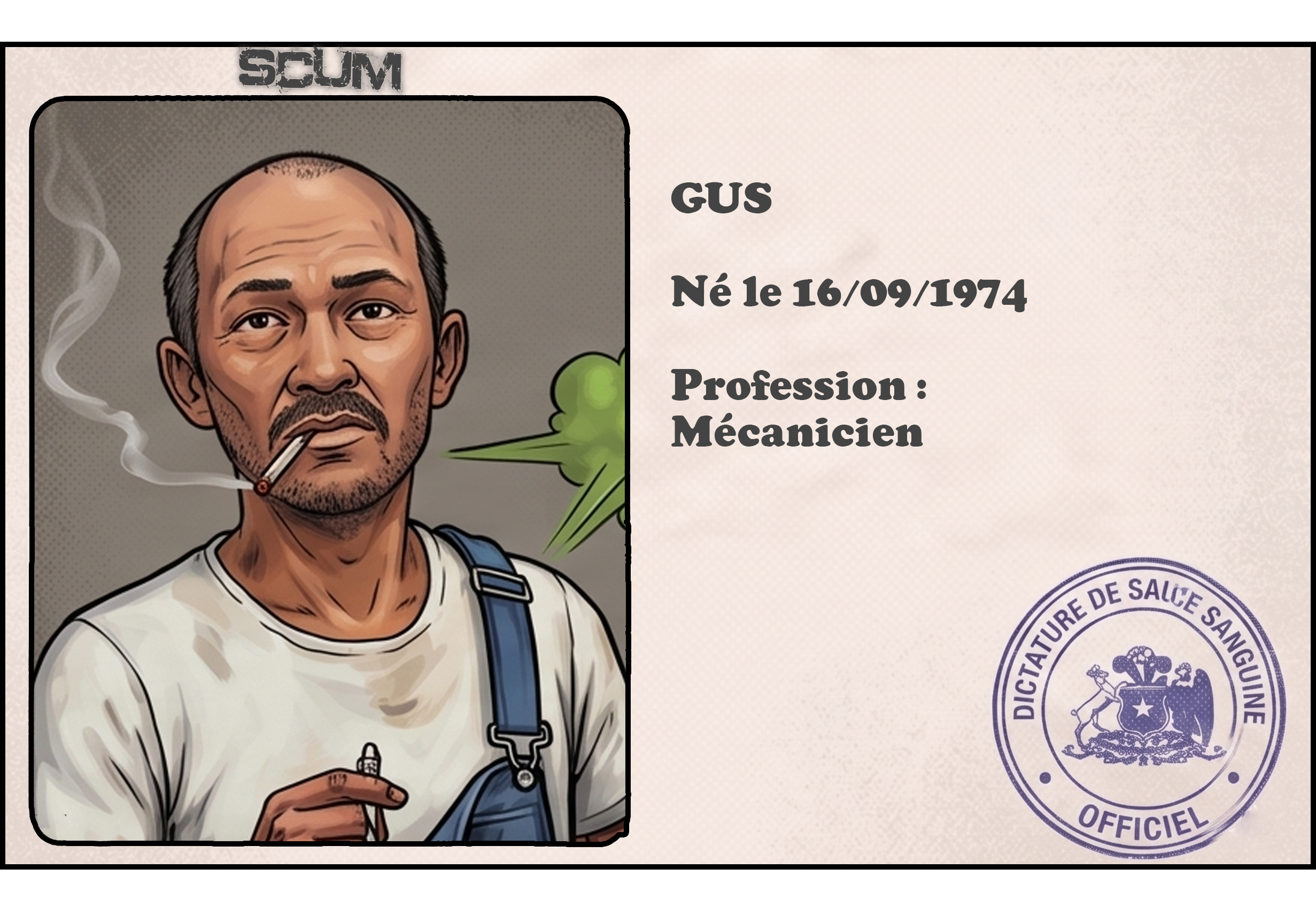 Gus, le mécanicien