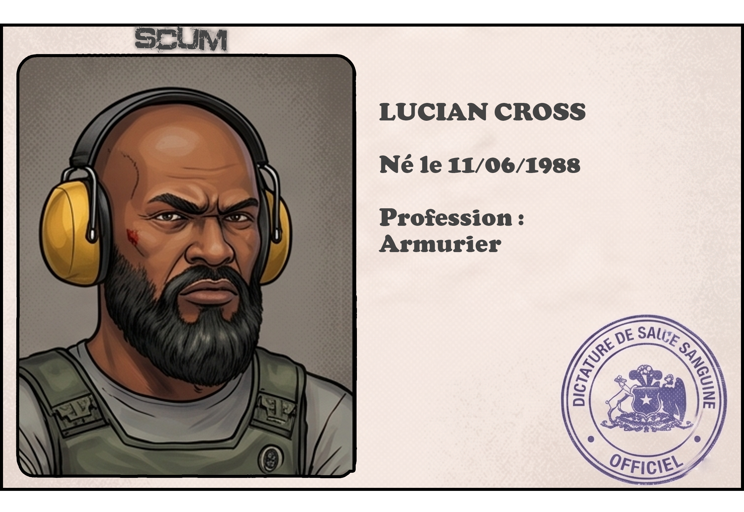 Lucian Cross, L'armurier